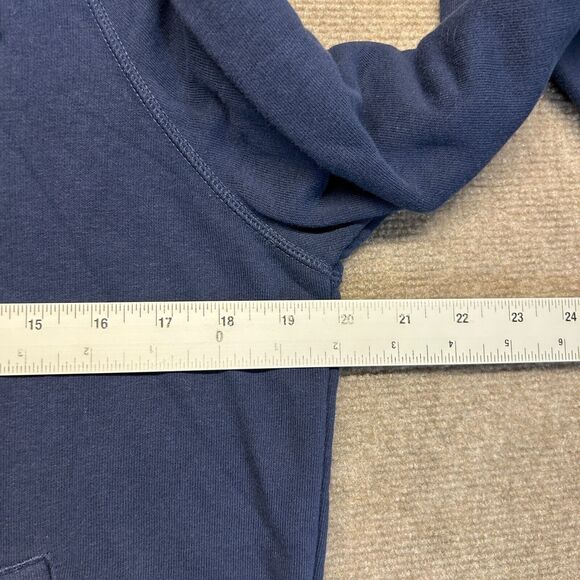 Michigan Wolverines Nike Hoodie Women's Medium Cowl Neck Pullover Navy - Picture 6 of 12